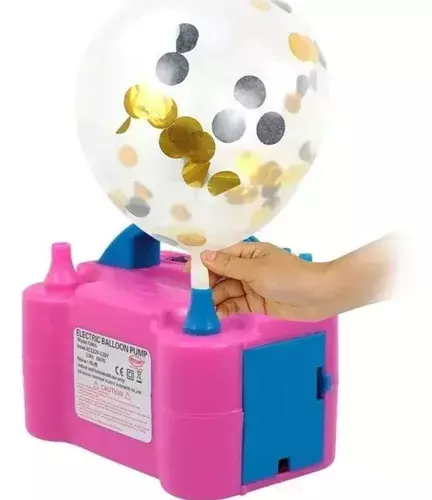 Inflador De Globos Eléctrico 600w Doble Salida - comprar online