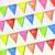 BANDERÍNES FLÚO HAPPY BIRTHDAY - comprar online