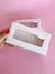 BOMBONERA C/VISOR BLANCO 1/4 (15,5X8X3 cm ) - comprar online