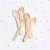 cuchara de bambu x25 unidades x 10 cm - comprar online