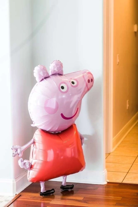 PEPA PIG GLOBO METALIZADO 40 cm