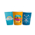 Vasos polipapel con Frase pack x8