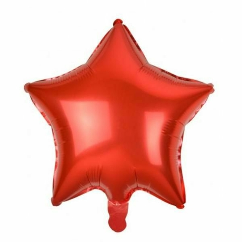 globo estrella roja 18 pulgadas - - comprar online
