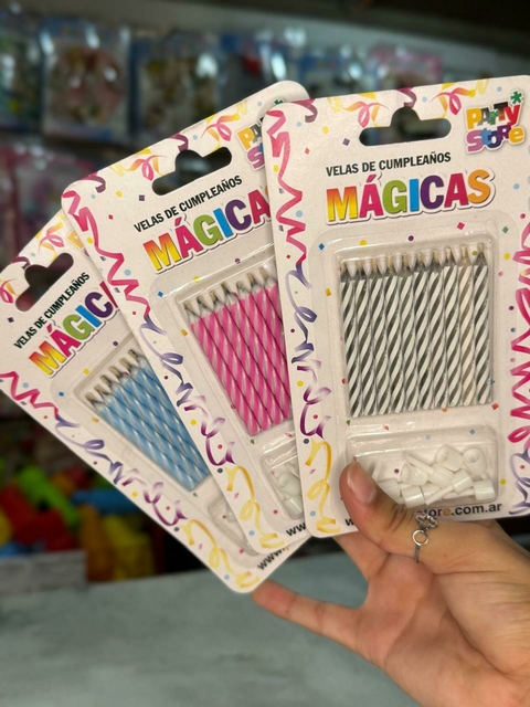 Vela Mágicas 10 u