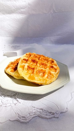 Waflle de pão de queijo - Congelado na internet