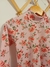 MEDIA POLERA FLOREADA BEBA - Almendra Indumentaria