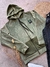 CAMPERA DE PLUSH VERDE