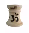 Hornito Chico De Ceramica 2 Cuerpos Para Esencias Aromaticas