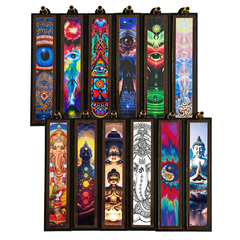 Porta Sahumerios Rectangulares Holísticos Variados x24 - comprar online