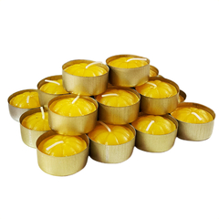 Velas de noche sin aroma para hornito - Amarillo - comprar online