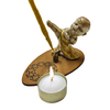 Porta Sahumerio con figura de Yeso - comprar online