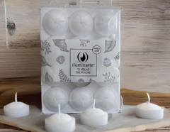 Velas de noche sin aroma para hornito - Blancas - comprar online