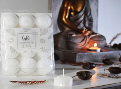 Velas de noche sin aroma para hornito - Blancas en internet