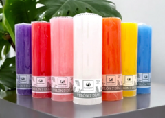Velón 7 días varios colores - comprar online