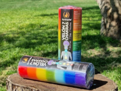 Velón De Los 7 Chakras Con Aroma - Comenzando a Despertar