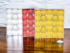 50 Velas D Noche Color + 4 Latitas Souvenir Hornito S/ Aroma - comprar online