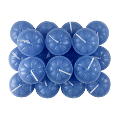 Imagen de Velas de Noche sin aroma para hornito - Azul claro