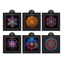 Porta Sahumerio cuadrado Holístico Variados X 24 - comprar online