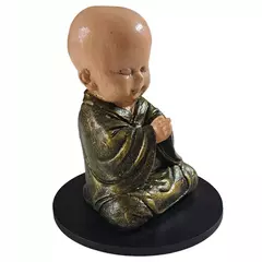 Buda Estatua Imagen Figura Decorativa Con Base De Madera en internet