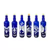 Botella Vidrio Azul Agua Hooponopono Signos Del Zodiaco - comprar online