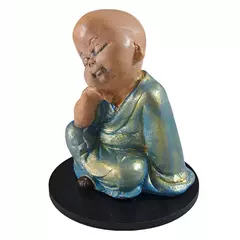 Buda Estatua Imagen Figura Decorativa Con Base De Madera en internet