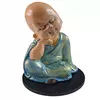 Buda Estatua Imagen Figura Decorativa Con Base De Madera
