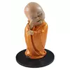 Buda Estatua Imagen Figura Decorativa Con Base De Madera - comprar online