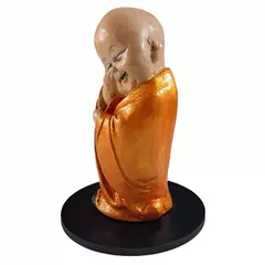 Buda Estatua Imagen Figura Decorativa Con Base De Madera - Comenzando a Despertar