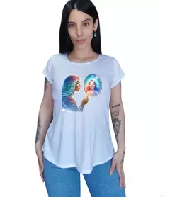 Imagen de Remera Estampada Espiritual,hooponopono,yoga Talle S, M, L Manga Corta