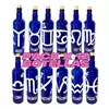 Botella De Vidrio Azul Agua Hóoponopono Con Signos Zodiaco x12uni. - comprar online