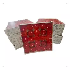 50 Velas D Noche Color + 4 Latitas Souvenir Hornito S/ Aroma