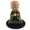 Buda Estatua Imagen Figura Decorativa Con Base De Madera - comprar online