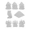 8 Figuras Estatuas De Yeso Para Decorar