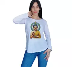 Remera Mujer Manga Larga Espiritual,hooponopono,yoga,gim,reiki, S M L en internet