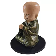 Buda Estatua Imagen Figura Decorativa Con Base De Madera - Comenzando a Despertar
