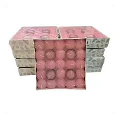 50 Velas D Noche Color + 4 Latitas Souvenir Hornito S/ Aroma - tienda online