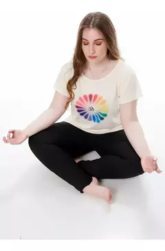 Remera Estampada Espiritual,hooponopono,yoga Talle Especial 7, 8, 9,10 Manga Corta en internet