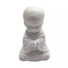 Figura Estatua Buda De Yeso Para Decorar Y Pintar ORANDO BLANCO