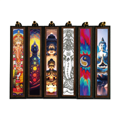 Porta Sahumerios Rectangulares Holísticos Variados x48 - tienda online