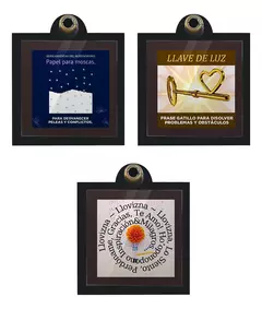 Porta Sahumerios Cuadrado Hoóponopono Variados x60 - tienda online