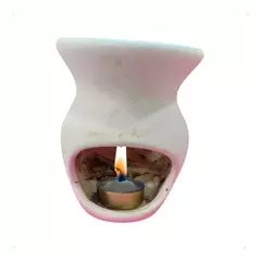 Hornito Copa De Ceramica 1 Cuerpo Para Esencias Aromaticas Grande - comprar online