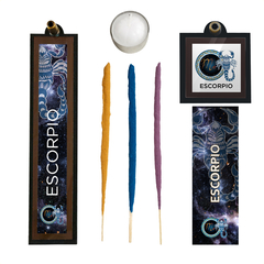 Kit Porta Sahumerio Zodiaco - Escorpio