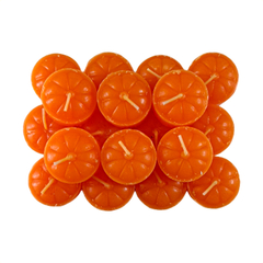 Velas de noche sin aroma para hornito - Naranja - tienda online