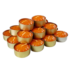 Velas de noche sin aroma para hornito - Naranja