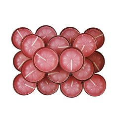 Velas de Noche sin aroma para Hornito - Rosa - comprar online