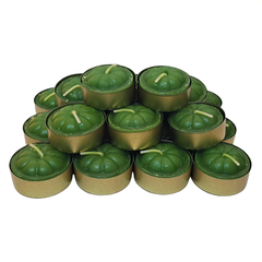 Velas de noche sin aroma para hornito - Verde