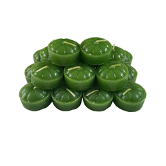 Velas de noche sin aroma para hornito - Verde - Comenzando a Despertar