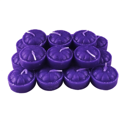 Imagen de Velas de noche sin aroma para hornito - Violeta