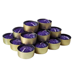 Velas de noche sin aroma para hornito - Violeta