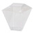 COPO QUADRATTO 150ML COM TAMPA C/10 (PRAFESTA)